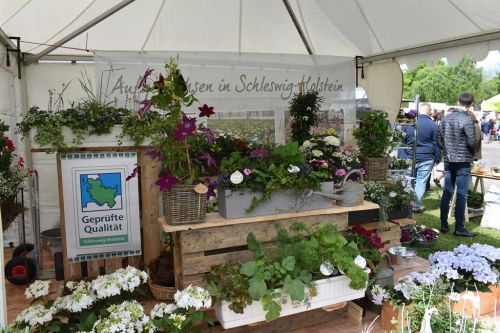 Flora 2023 Garten- und Pflanzenmesse Rendsburg Im Norden Gewachsen Gütezeichen Schleswig-Holstein